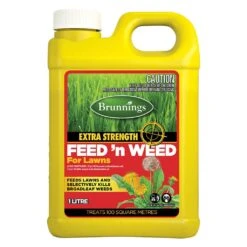 Brunnings Feed 'n Weed Extra Strength Concentrate 1L