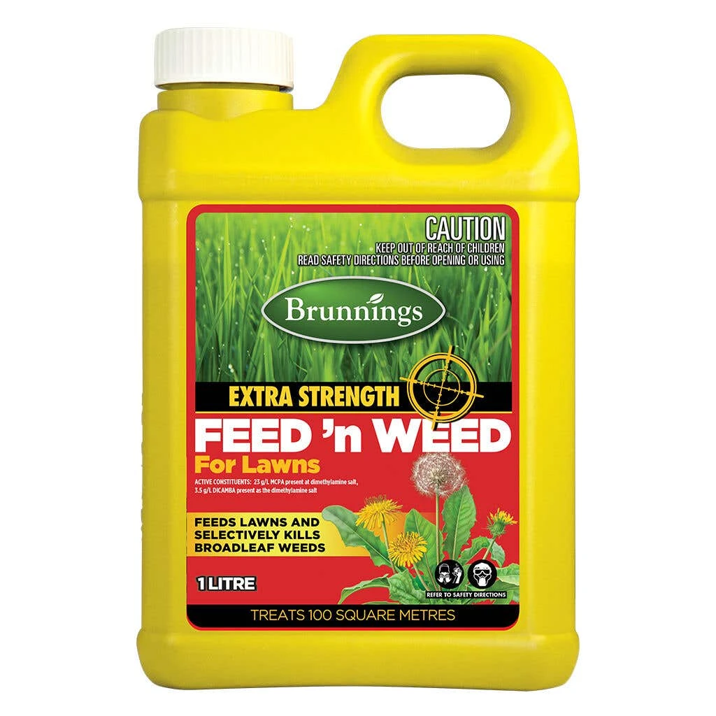 Brunnings Feed 'n Weed Extra Strength Concentrate 1L 3 Brunnings Feed 'n Weed Extra Strength Concentrate 1L