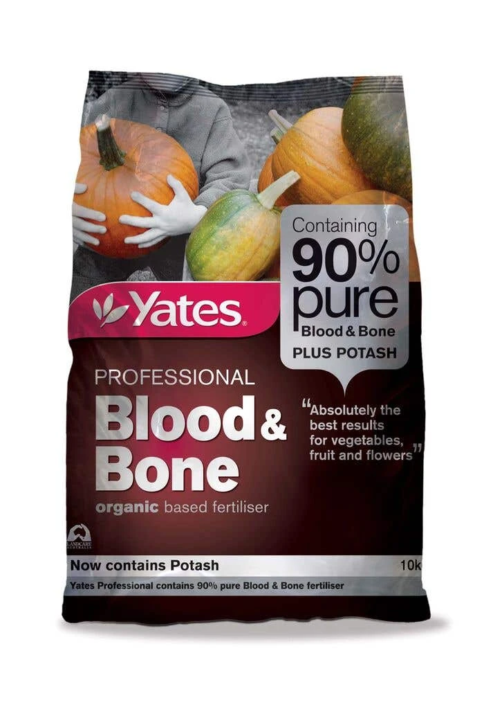 Yates Professional Blood & Bone Plus Potash Plant Fertiliser 10Kg 3 Yates Professional Blood & Bone Plus Potash Plant Fertiliser 10Kg