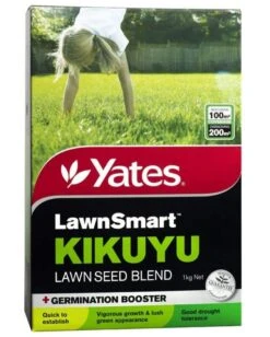 Yates LawnSmart Kikuyu Lawn Seed 1Kg