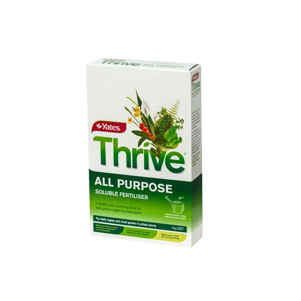 Yates Thrive All Purpose Soluble Plant Food 1kg 3 Yates Thrive All Purpose Soluble Plant Food 1kg