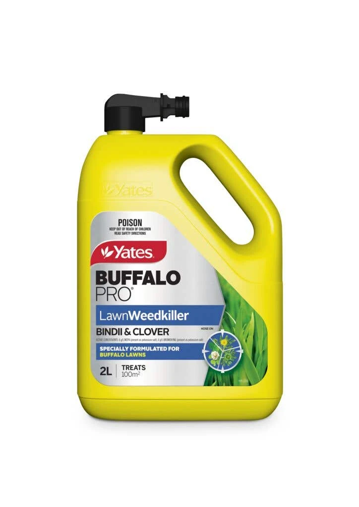 Yates Buffalo Pro Selective Bindii & Broadleaf Weed Killer Hose-On 3 Yates Buffalo Pro Selective Bindii & Broadleaf Weed Killer Hose-On