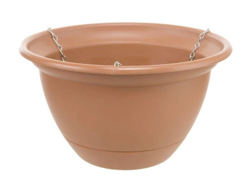 Yates Tuscan Hanging Basket Terracotta 300mm 3 Yates Tuscan Hanging Basket Terracotta 300mm