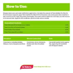 Yates BuffaloPro Weed 'n' Feed Granular Weed Killer 10Kg -Plant Care Shop 2621324 2 4