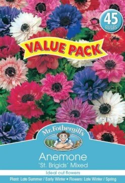 Mr Fothergill's Bulbs Anemone Mixed 45 Bulbs