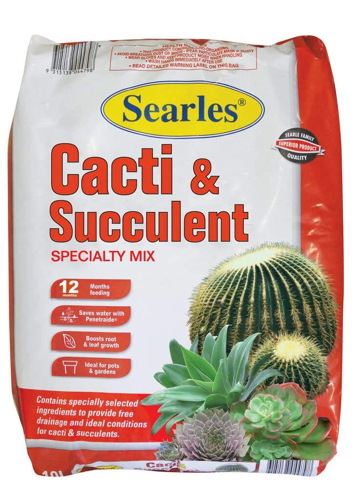Searles Cacti & Succulent Specialty Mix 10L 3 Searles Cacti & Succulent Specialty Mix 10L