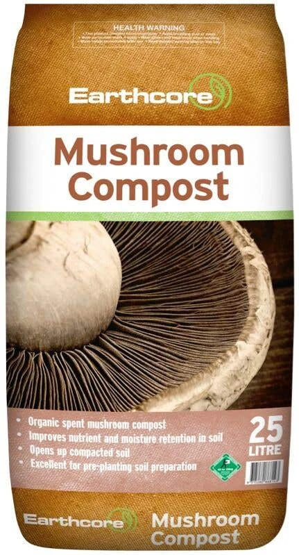Earthcore Mushroom Compost 25L 3 Earthcore Mushroom Compost 25L