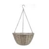 Garden Trend Hanging Basket Willow Grey 350mm 2 Garden Trend Hanging Basket Willow Grey 350mm -Plant Care Shop 4301446 0