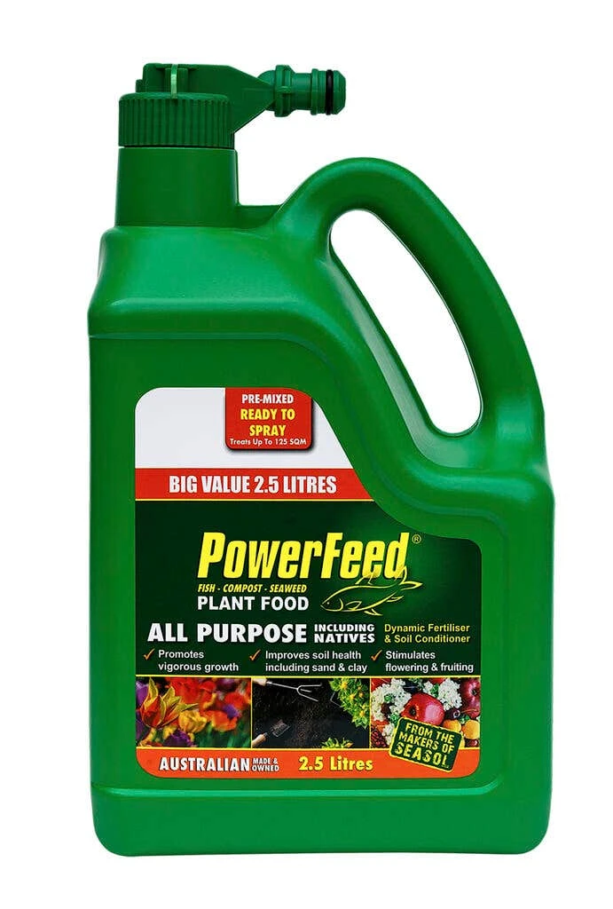 PowerFeed Hose On Fertiliser 2.5L 3 PowerFeed Hose On Fertiliser 2.5L