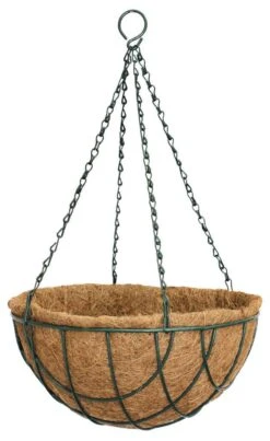 Clyde Garden Lattice Wire Hanging Basket