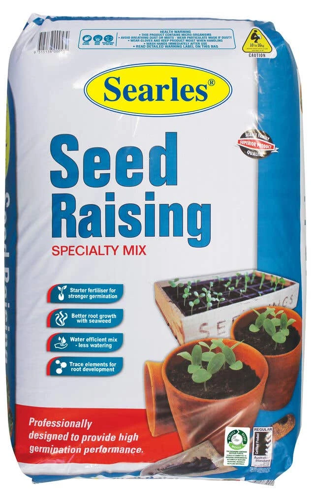 Searles Seed Raising Specialty Potting Mix 30L 3 Searles Seed Raising Specialty Potting Mix 30L
