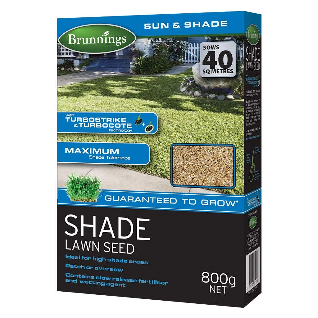 Brunnings Shade Lawn Seed 800g 3 Brunnings Shade Lawn Seed 800g