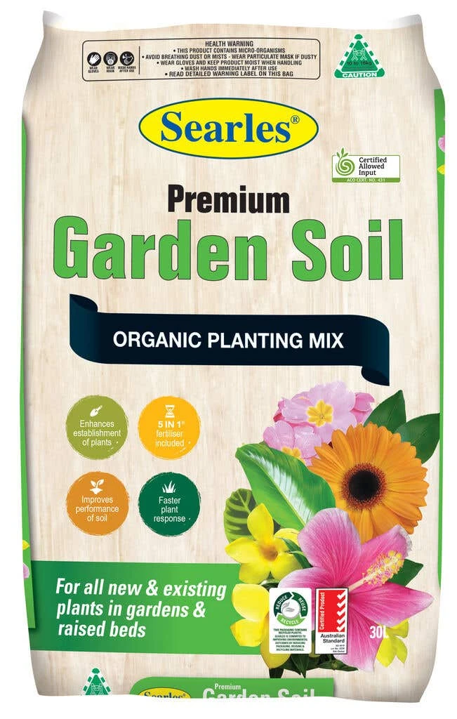 Searles Premium Garden Soil Mix 30L 3 Searles Premium Garden Soil Mix 30L