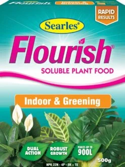 Searles Fertiliser Flourish Indoor & Greening 500g