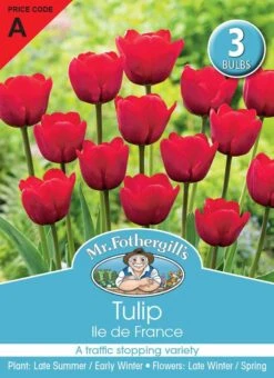 Mr Fothergill's Bulbs Tulip Lle De France 3 Bulbs