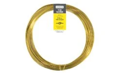 Trio Hardaz Brass Tie Wire 0.6mm X 18m