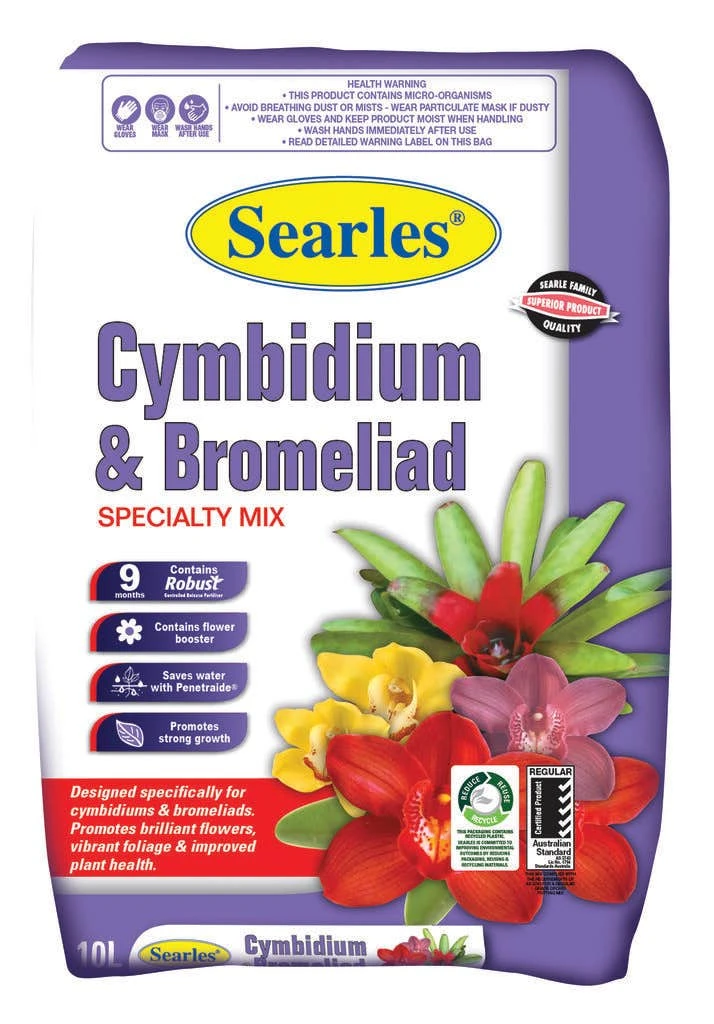 Searles Cymbidium & Bromeliad Specialty Mix 10L 3 Searles Cymbidium & Bromeliad Specialty Mix 10L