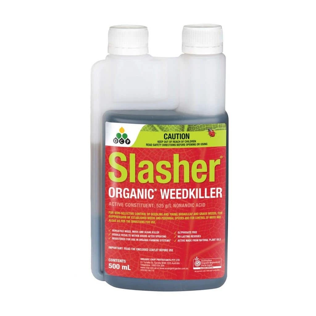 Yates OCP Slasher Organic WeedKiller Concentrate 500mL 3 Yates OCP Slasher Organic WeedKiller Concentrate 500mL