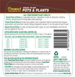 Seasol Pots & Plants Ready-To-Use 750ml -Plant Care Shop 6190656 3