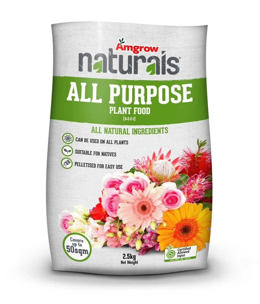 Amgrow Naturals Fertiliser All Purpose 2.5Kg 3 Amgrow Naturals Fertiliser All Purpose 2.5Kg