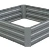 Greenlife Raised Garden Bed Slate Grey 1 X 1 X 0.3m