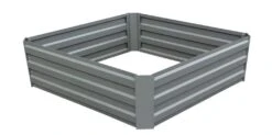 Greenlife Raised Garden Bed Slate Grey 1 X 1 X 0.3m