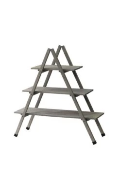 VegTrug Timber A Frame Plant Stand Grey Wash