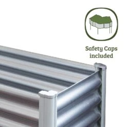 Organic Garden Co L Shaped Raised Garden Bed Zincalume 1500 X 1500 X 410mm -Plant Care Shop 6271175 5 37