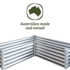 Organic Garden Co L Shaped Raised Garden Bed Zincalume 1500 X 1500 X 410mm -Plant Care Shop 6271175 7 37
