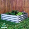 Organic Garden Co Square Raised Garden Bed Zincalume 1000 X 1000 X 300mm 1 Organic Garden Co Square Raised Garden Bed Zincalume 1000 X 1000 X 300mm -Plant Care Shop 6271183 0 38