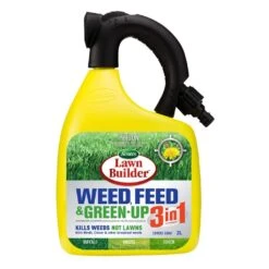 Scotts Lawn Builder 3in1 Weed, Feed & Green Up Liquid Lawn Fertiliser 2L