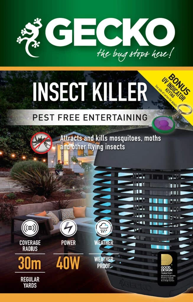 Gecko 40W Bug Zapper Lantern 4 Gecko 40W Bug Zapper Lantern - Image 2