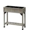 VegTrug 4 Pocket Herb Planter Grey Wash -Plant Care Shop 6532725 0 534
