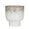 Sofia Plant Pot With Multi Fleck White 140mm 2 Sofia Plant Pot With Multi Fleck White 140mm -Plant Care Shop 6597413 0 2