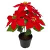 Botanic Lifestyles Artificial Poinsettia Tree 450mm -Plant Care Shop 6666697 0 3