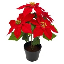 Botanic Lifestyles Artificial Poinsettia Tree 450mm
