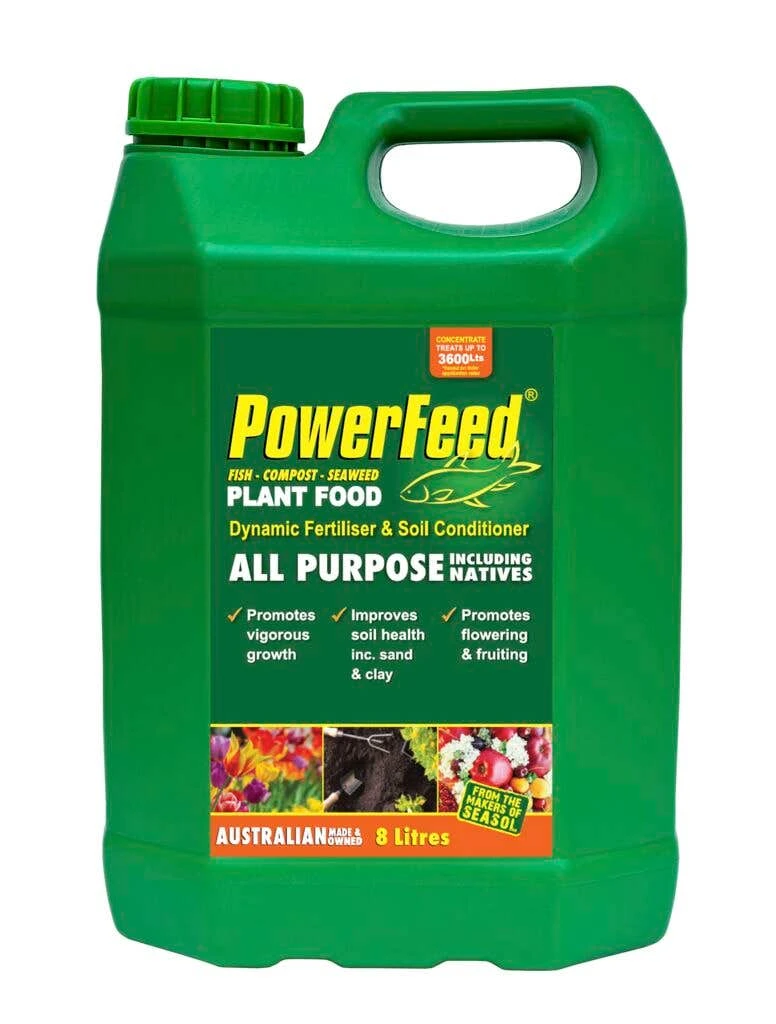 Seasol PowerFeed Fertiliser Concentrate 8L 3 Seasol PowerFeed Fertiliser Concentrate 8L