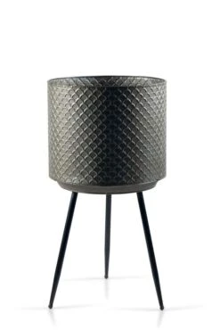 Vogue Planter On Legs Aged Bronze