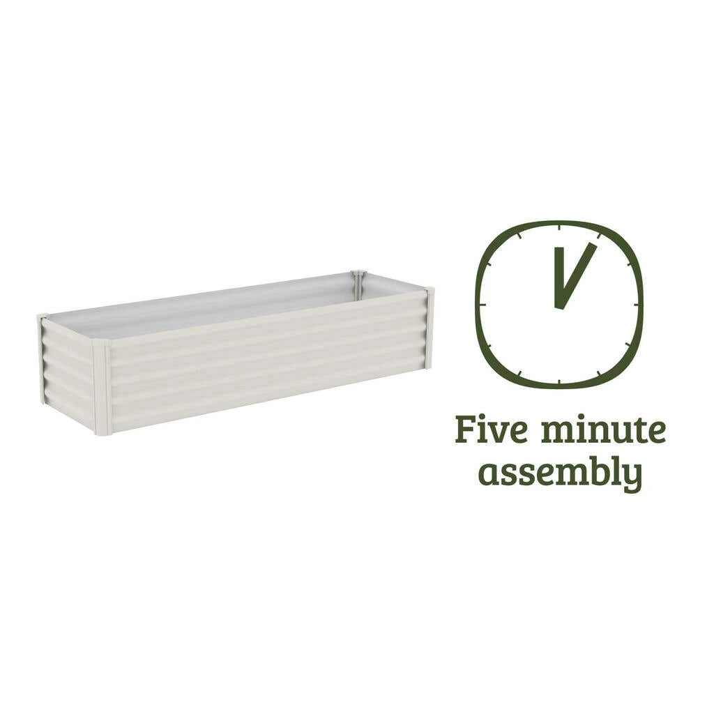 Organic Garden Co Rectangular Raised Garden Bed Surfmist 2000 X 500 X 410mm 6 Organic Garden Co Rectangular Raised Garden Bed Surfmist 2000 X 500 X 410mm - Image 4