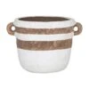 Marzena Plant Pot Brown/White -Plant Care Shop 6746887 0 76