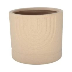 Planter Pot Zyan 20x18cm Nude