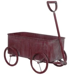Greenleaf Little Red Wagon Planter -Plant Care Shop 6787295 2 4