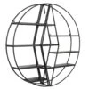 Greenleaf Circular Metal Wall Display 760W X 130D X 760Hmm