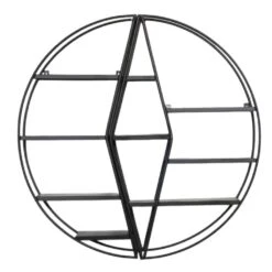 Greenleaf Circular Metal Wall Display 760W X 130D X 760Hmm -Plant Care Shop 6789838 1 2