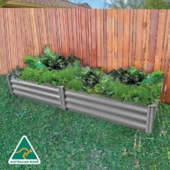 Organic Garden Co. Raised Bed Rectangular Woodland Grey 2m X 1m X 310mm