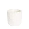 Planter Pot Shelby 13.5x13cm White 1 Planter Pot Shelby 13.5x13cm White -Plant Care Shop 6916886 0