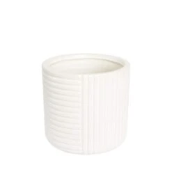Planter Pot Shelby 13.5x13cm White
