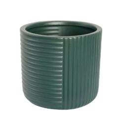 Planter Pot Shelby 18x16.5cm Dark Green