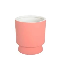 Planter Pot Thea 14x15cm Coral