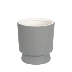 Planter Pot Thea 14x15cm Charcoal